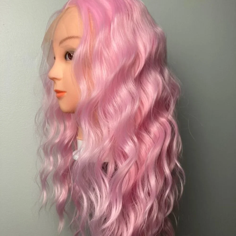 Light Pink Wig Lace Front Wig